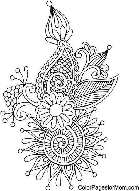 Tools of the trade coloring books for grown ups 101: Adult Coloring Pages Paisley - Coloring Home