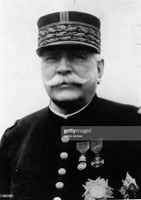 French Field Marshal Joseph Jacques Cesaire Joffre May 1917 News