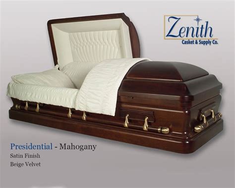 Zenith Casket And Supply Co Product Details Presidential Mahogany