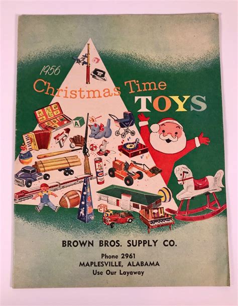 Vintage 1956 Christmas Toys Catalog Tonka Mattel Ideal Hubley Remco