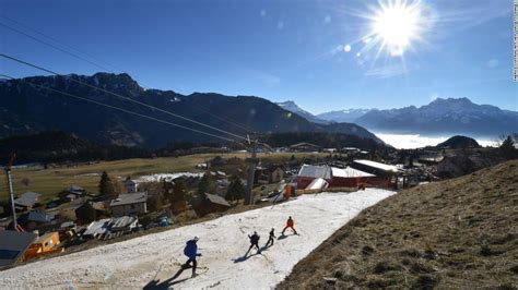 El Cambio Climático Está Dejando Sin Nieve A Los Centros De Esquí En