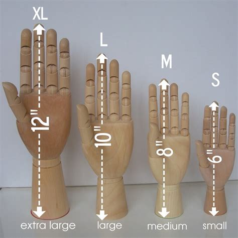 6 Inch Wooden Mannequin Display Hand Small Manikin New Etsy