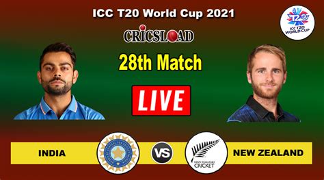 Ind Vs Nz Live Score Star Sports Live T20 World Cup 2021 Today