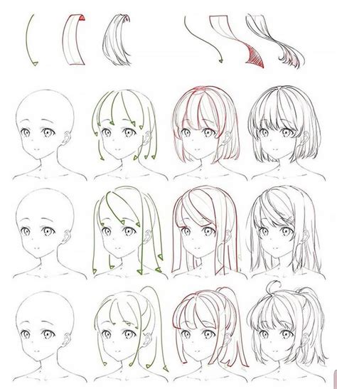 While numerous emos will disclose to you that the. 22 How to Draw Hair Step-by-Step Tutorials - Beautiful Dawn Designs in 2020 | Anime drawings ...