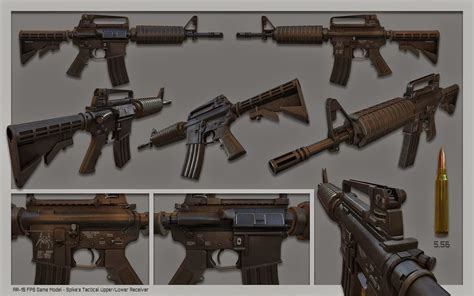 Drawn With Lead Ar 15 Fps Model Finished