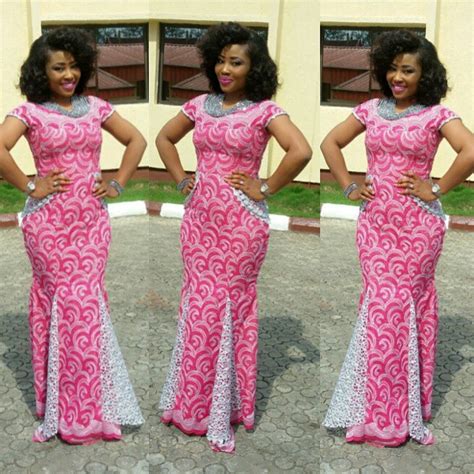 Top 6 Unique Ankara And Lace Styles Every Woman Should Wear Trending