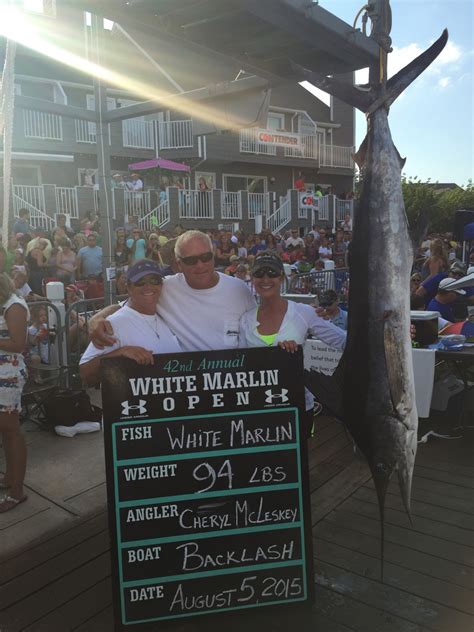 Virginia Beach Angler Is The First Woman To Win The White Marlin Open