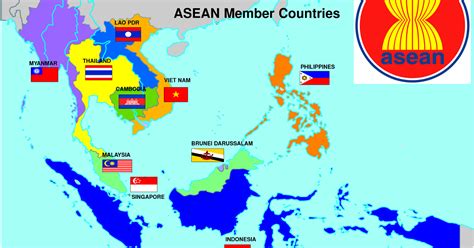 Gambar Bendera Negara Asean Bendera Negara Asean Kepanjangan Asean Adalah Association Of