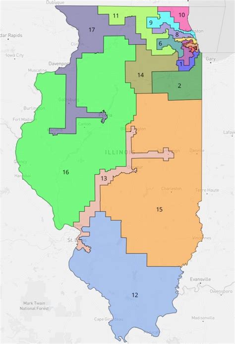 Congressional Remap Version 5 Of Dave Wasserman Map Brings Il 11