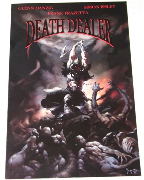 Deathdealer Verotik Comics Glenn Danzig Frank Frazetta Simon Bisley 1st Prnt Eur 7 28