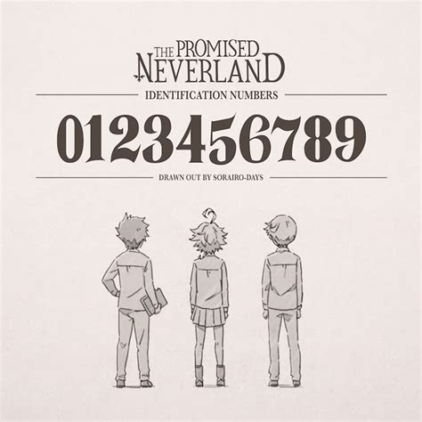The Promised Neverland Numbers Ko Fi ️ Where Creators Get Support