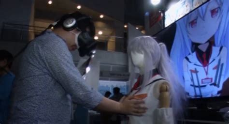 Horny Gamers Grope Virtual Reality Girlfriend Wearing 3d