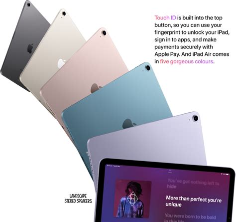 Apple Ipad Air Gb Wi Fi Starlight Th Gen Mm P X A Computer