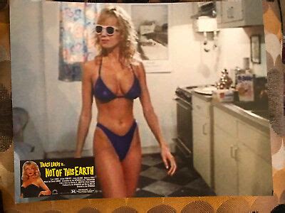 Not Of This Earth 1988 Concorde Lobby Card Traci Lords Sexy Sci Fi Cult