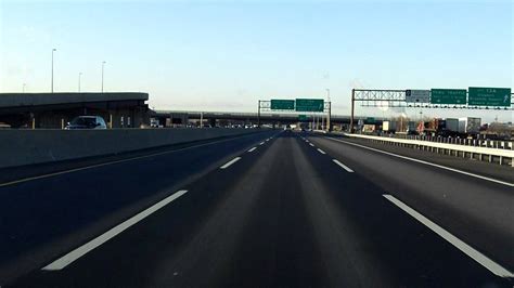 New Jersey Turnpike Exits 14 To 13 Southbound Car Lanes Youtube