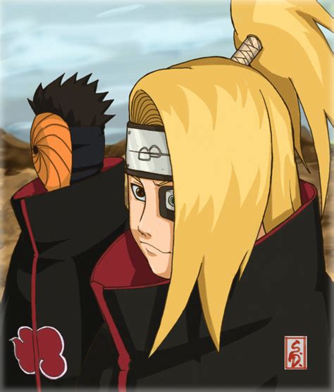 Deidara And Tobi By Sharingandevil On Deviantart