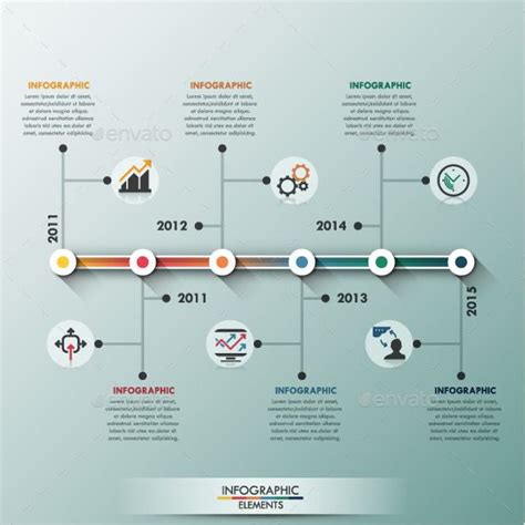 Geschenkgutschein für technologieunternehmen (3 pro seite). Business infographic : Modern Infographic Minimal Timeline ...