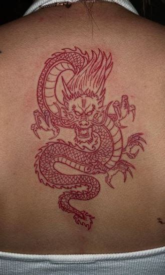 Dragon Hip Tattoo Designs Red Dragon Thigh Tattoo Canvas Bloop