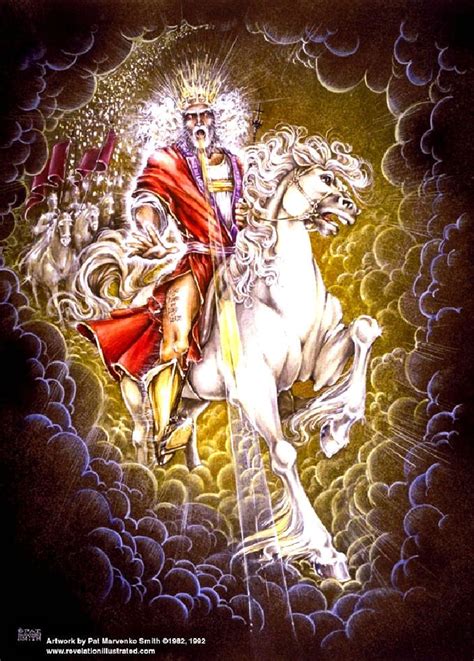 The Book Of Revelation 19 Illustrated The One Sitting On A White Horse