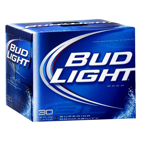 Upc 492130301827 Bud Light Beer Cans 12 Oz 30 Pk