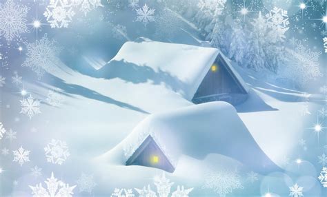 Download Christmas Snow Background Image Royalty Free Stock