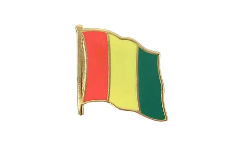 flag lapel pin guinea royal flags