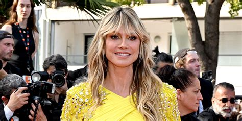 Heidi Klum Just Proved She Is The Cut Out Kween In A Daring Dress At Cannes