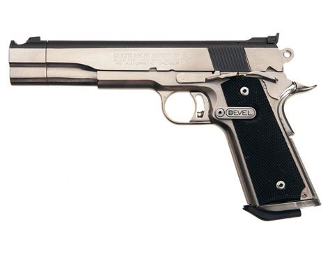 Colt Mk Iv Series 70 Gold Cup National Match Semi Automatic Pistol With