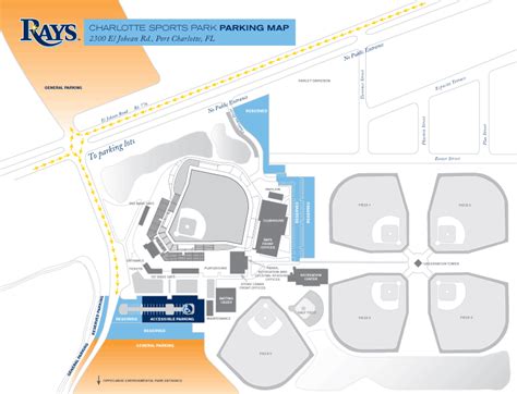 Tropicana Field Parking Map Map Of The World