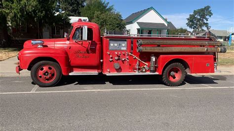 1956 International Fire Truck Vin 00000000000033231 Classiccom