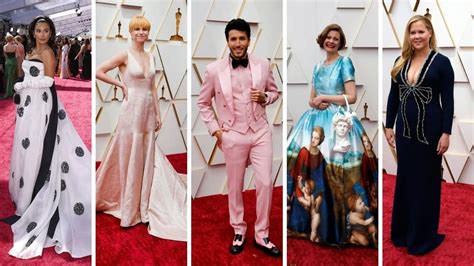 La alfombra roja de los Oscar los looks más llamativos