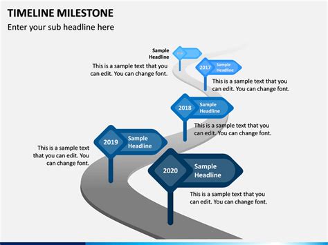 6 Business Milestones Powerpoint Timeline Powerpoint Slide Designs Images