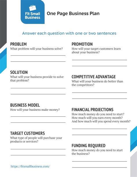 How To Write A Business Plan For A Small Business Quyasoft