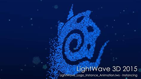 Lightwave 3d Lightwave Logo Instance Animation Scene Rendered Youtube