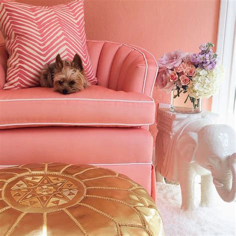 This classic and traditional style accent chair with pleated details is the perfect pick for small space. How to Cheer the Interior with Pink Accent Chair - HomesFeed