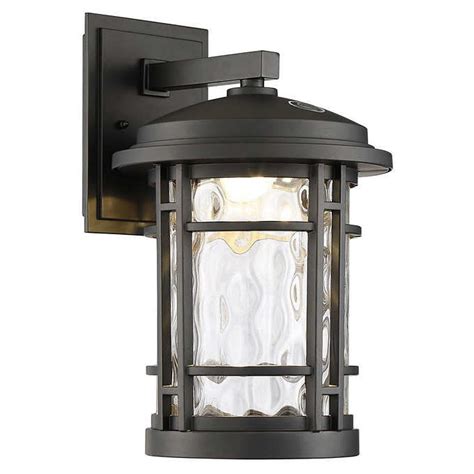 Altair 9 Led Outdoor Wall Lantern 772 Lumens Burnished Bronze Finish