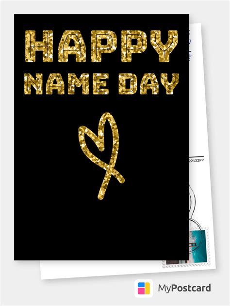 Happy Name Day Congratulation Cards And Quotes 🎊🙌 Send Real Postcards