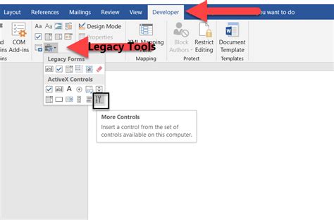 How To Use Developer Tools In Microsoft Word The Best Developer Images
