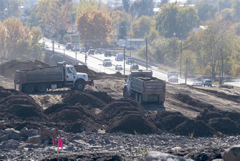 Getting There About Those Giant Dirt Piles The Spokesman Review