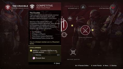 All Destiny 2 Competitive Ranks In The Ranked Crucible Playlist
