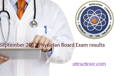 List Of Passers For September 2017 Physician Board Exam Results