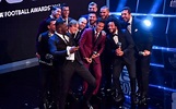 The Best selfie: Idris Elba revels as host of Fifa Awards show