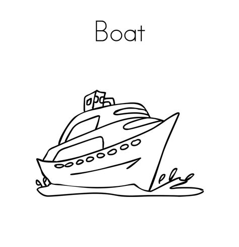 They are stepping up mental activity, form the aesthetic taste and instill a. Free Printable Boat Coloring Pages For Kids - Best ...