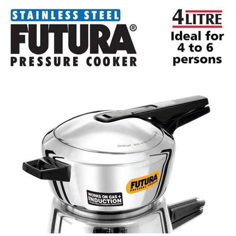 Buy Hawkins Futura Stainless Steel Inner Lid Pressure Cooker