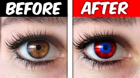 Change Your Eye Color Trick It Works Omg Youtube