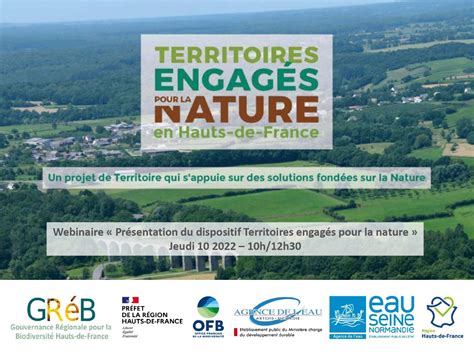 replay webinaire territoires engagés pour la nature en hauts de france du jeudi 10