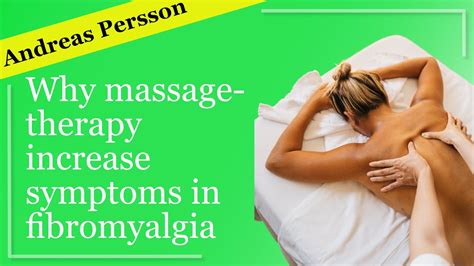 Fibromyalgia And Massage Therapy Youtube