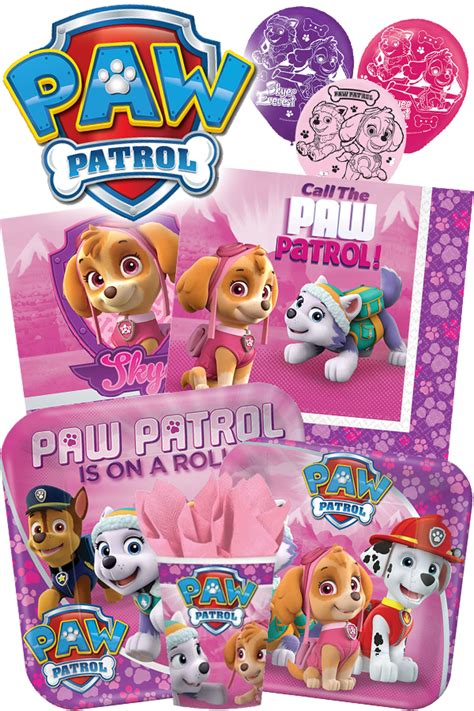 Check Out Our Entire Selection Of Paw Patrol Girl Party Supplies From