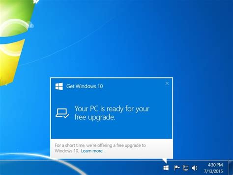 Microsofts Full Screen Windows 7 Upgrade Prompts Start Next Month It