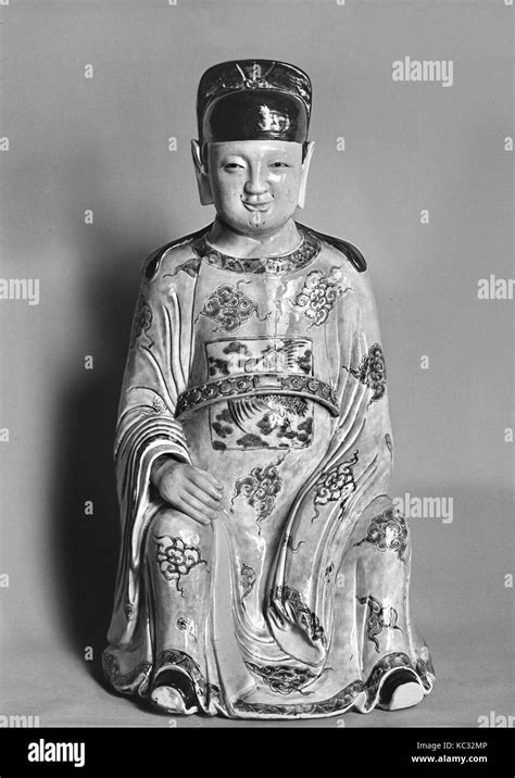 Figure With Court Headdress Qing Dynasty 16441911 Kangxi Period 16621722 China